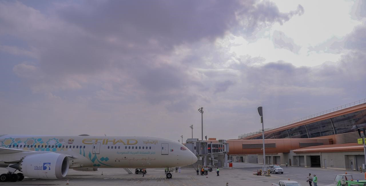 مبنى المسافرين1 الجديد في مطار جدّة يرحّب بالاتحاد للطيران