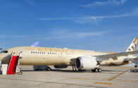 الاتحاد للطيران تعرض أحدث طائراتها من طراز 787-9 دريملاينر في معرض دبي للطيران